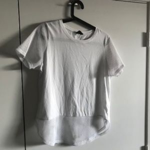 White Mesh Shirt